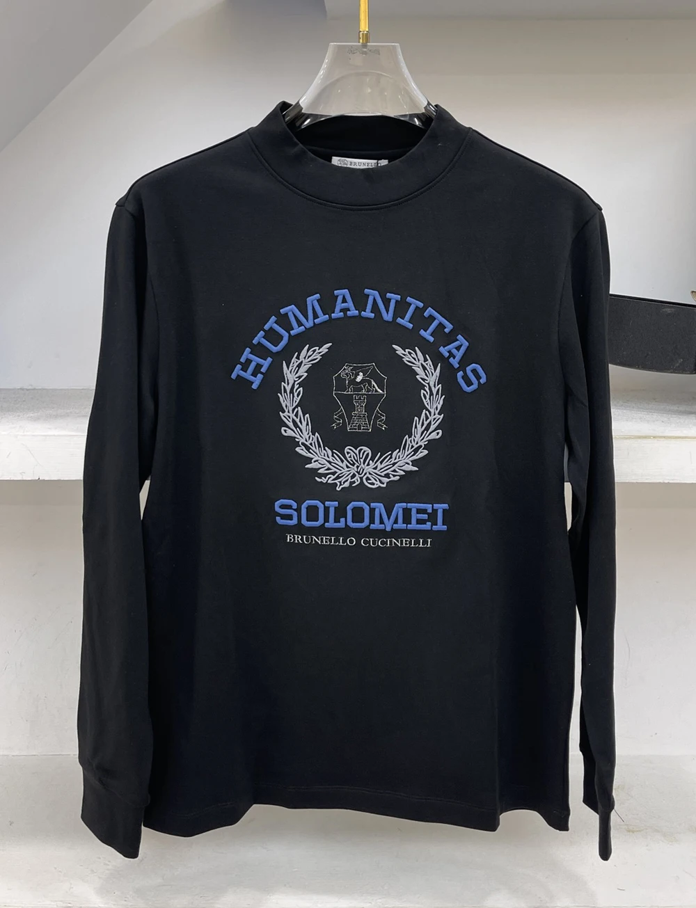

BILLIONAIRE OECHSLI T-shirt thick men 2024 Autumn Winter new Casual Embroidery Round neck quality Hoodies M-XXXL Long sleeved
