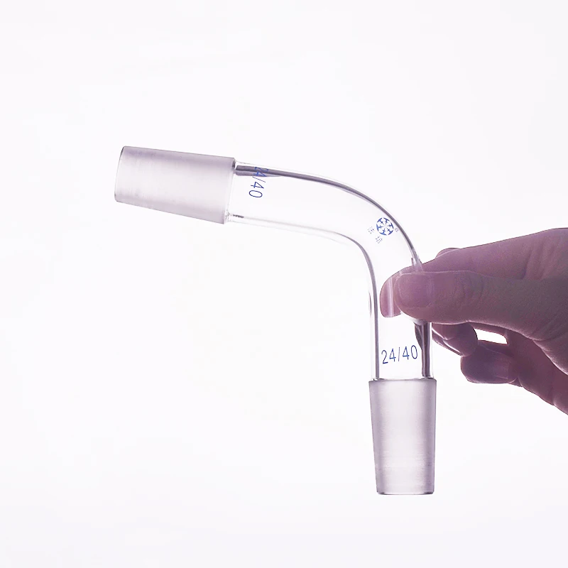 105 Degree Elbow,Joint 24/40,Distillation Elbow,Distilling Head 105 Degree,Bent Standard Ground Mouth