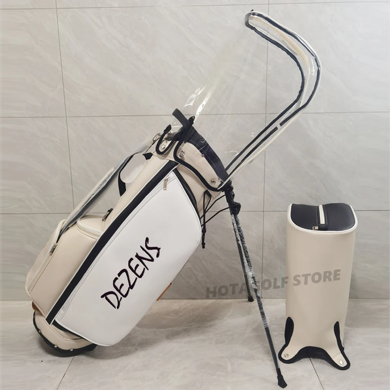DEZENS PU Waterproof Golf Stand Bag: Top-Notch Caddy Companion