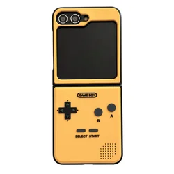 3D Retro Gaming Design Shockproof Phone Case - Fun & Durable Cover Accessories - Galaxy Z Flip7 (Game Boy)