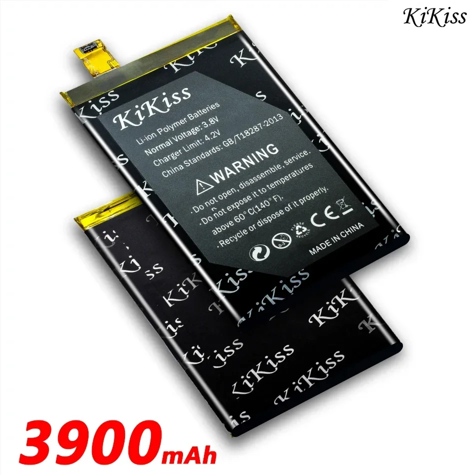 Batteria Kikiss 3900Mah Lis1594Erpc Per Sony Xperia F5321 Z5C Z5 Mini E5823 Z5 Compact C6 F3216 F3215 F3216Xc