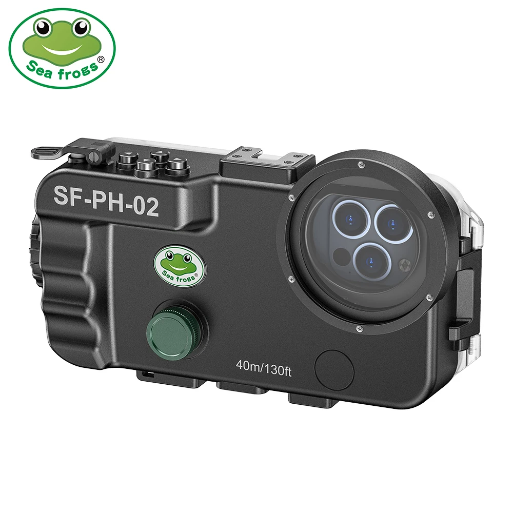 Custodia Intelligente Impermeabile Seafrogs Per Iphone 15 13 Pro 13 Mini 14 Pro Max Accessori Per Attrezzature Fotografiche Per Immersioni Subacquee