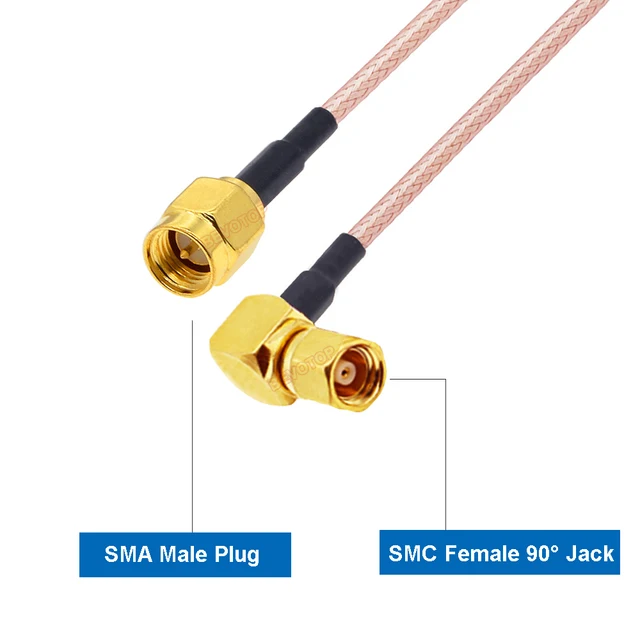 BNC Maschio A Maschio 50 Ohm Cavo Coassiale RG316 Con Connettori Bnc Maschio Maschio 50 Ohm 1056915 - Foto 7