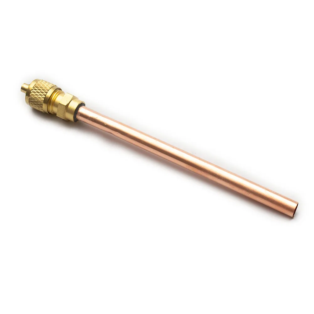 

5PCS/Set Air Conditioner Refrigeration Access Valves Copper Tube Filling Parts Service Maintenance Valve For Home Power Tools