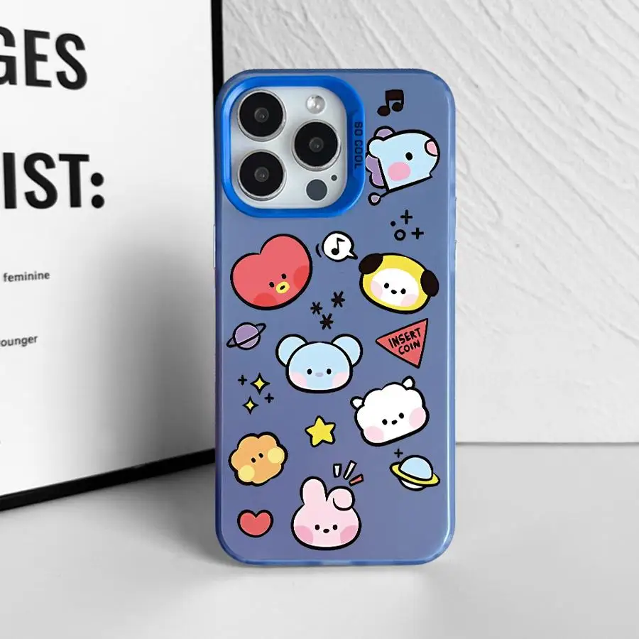 Cartoon BT Cute 21 Phone Case for iPhone 14 15 16 Plus thumbnail 7