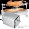 70KG Electric BBQ Grill Rotating Motor Pig Lamb Goat Chicken BBQ Grill Outdoors Roaster Barbecue Motor 110V 15W 1