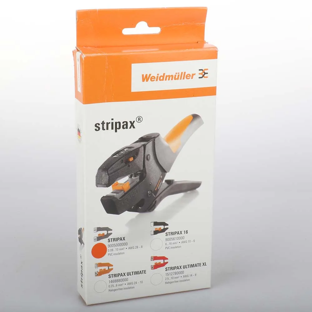 WEIDMULLER Wire Stripper(0.08 to 10.0mm&sup2;) AWG 28 to 8 (Hard wires do not apply) wire stripper
