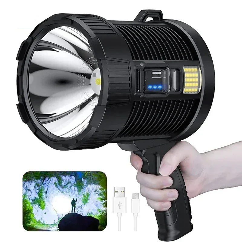 Rechargeable Solar Searchlight Spotlight 1