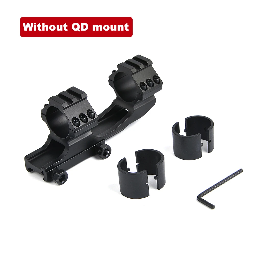 Rifle Scope Mount Ring Rifle Scope Mount Scope Mount Adapter Picatinny Rail Accessories Tactical 25.4mm 30mm Scope Ring Mount Quick Release One Piece Scope Mount 1"/30mm Dual Rings Hunting Accessories 20mm Picatinny