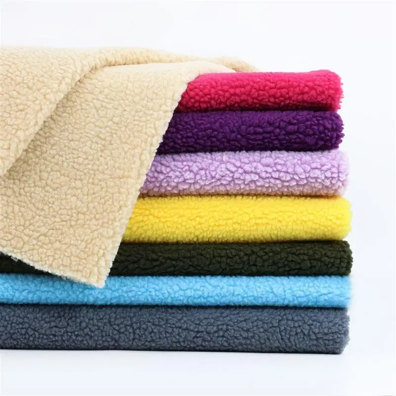 Thick Sherpa Fleece Fabric 1
