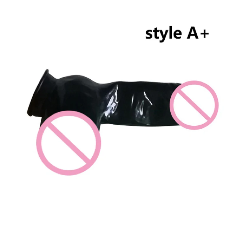 Latex Sheath sexy Underpants Style A+ Big ball penis Sleeve Exotic Kits thin flexible larger egg version male underwear