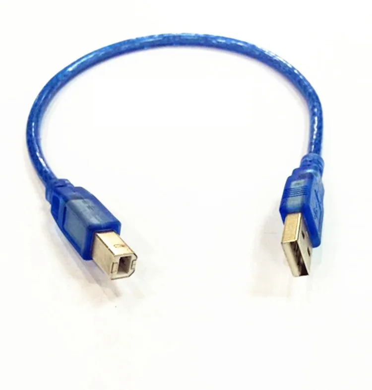

Scanner Line Printer Cable High Speed Connectors USB 2.0 A Male to USB 2.0 B Male SHORT Male to Male Type B USB Extension Cable