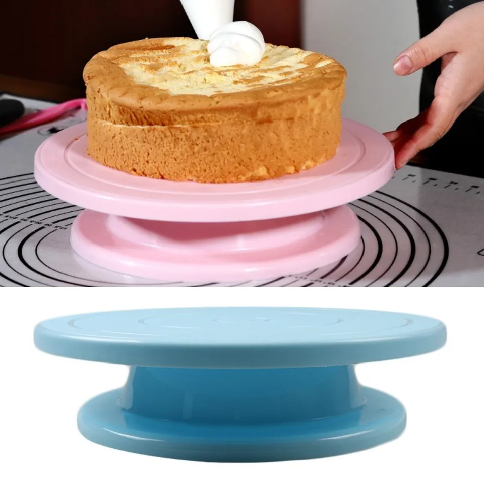 Rotating Cake Turntable Revolving Cupcake Spinner Stand Baking Supplies  Cake Decorating Tools For Party Celebration Birthday - AliExpress