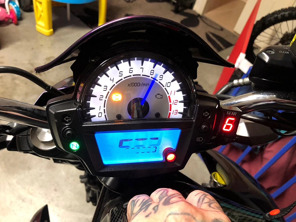 For Z750 For Z1000 2007 2008 2009 For ZX6R 2007 2008 オートバイ