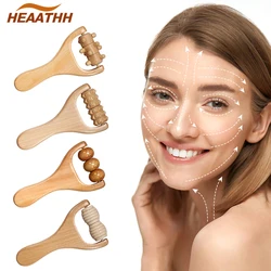 1Pcs Wooden Massage Roller,Instantly Self Massage Face, Waist Thigh, Leg, Hands Full Body Roller Tool Massager DIY Maderotherapy