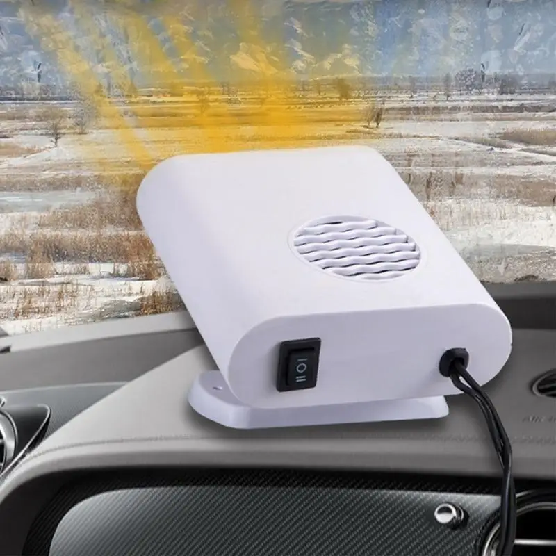 

Portable Car Heater Windshield Defogger Car Fan Heater 12V 24V 360 Degree Rotation Car Defroster Safe Warmer auto Accessories
