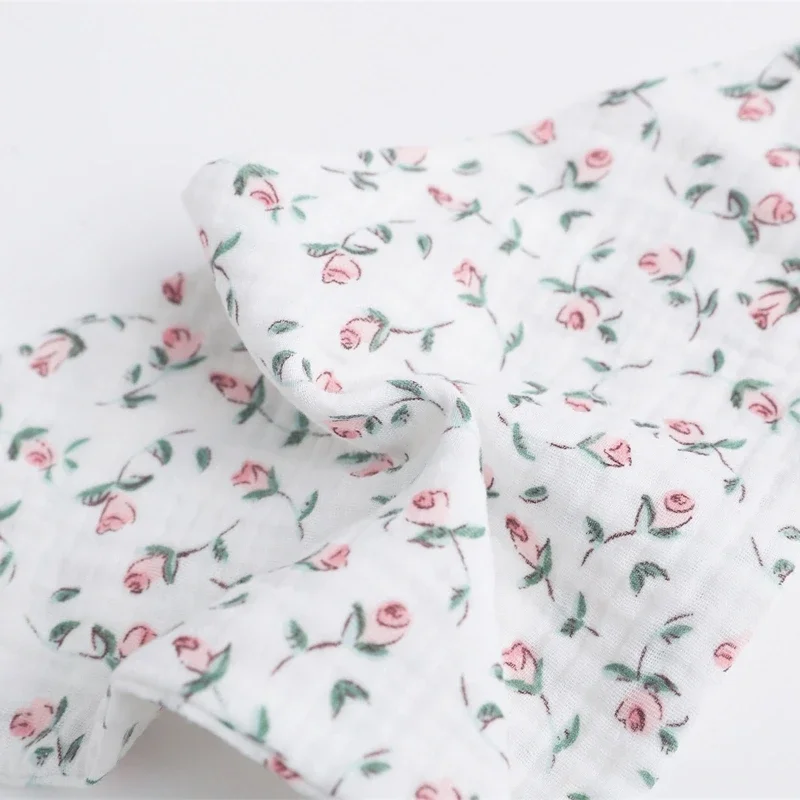 Baby Saliva Towel Soft Cotton Baby Burp Cloth Kindergarten Handkerchief Newborn Washcloth Nursing Towel 5pcs