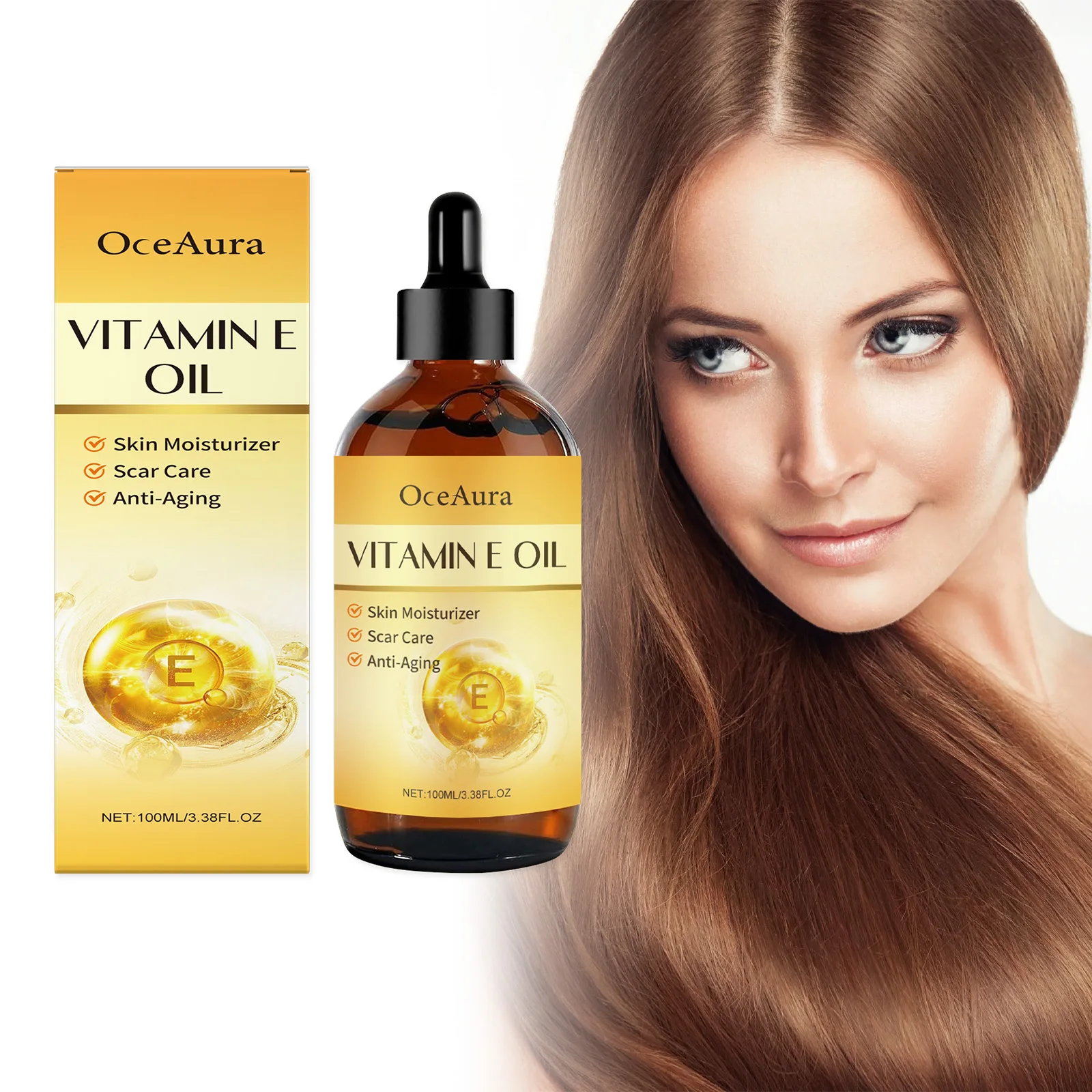 Vee Multi effect Skin Care Oil Moisturizing&Moisturizing Facial Body Hair Nourishing Skin Care essence Oil