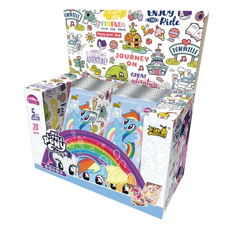 KAYOU Genuine My Little Pony Cute & Funny Party Collectible Cards