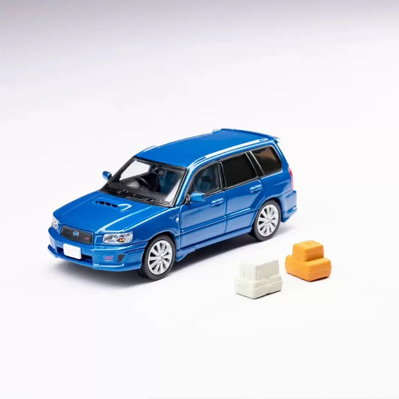 ModelModel In Stock 1:64 Subaru Forester SG9 Sti Diecast Diorama