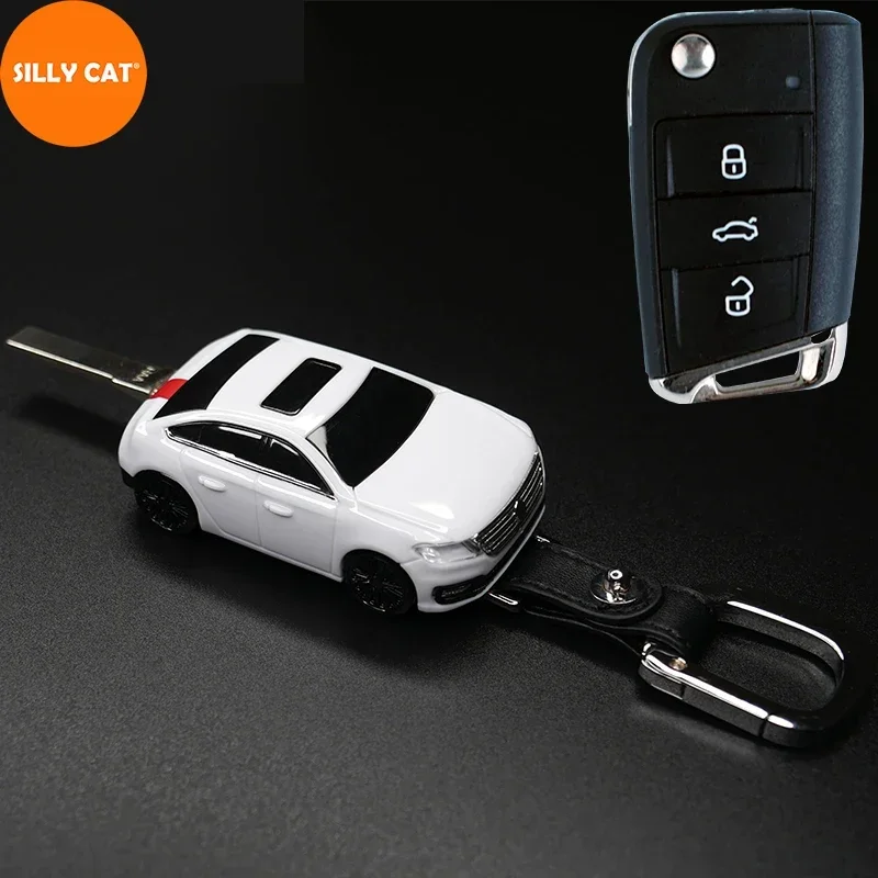 Auto Modell SUV Typ Form Auto Schlüssel Fob Fall Abdeckung Schützen Anzug Für Volkswagen Schlüssel Fob Abdeckung Anzug Für VW Golf VII MK7 5G Tiguan AD1
