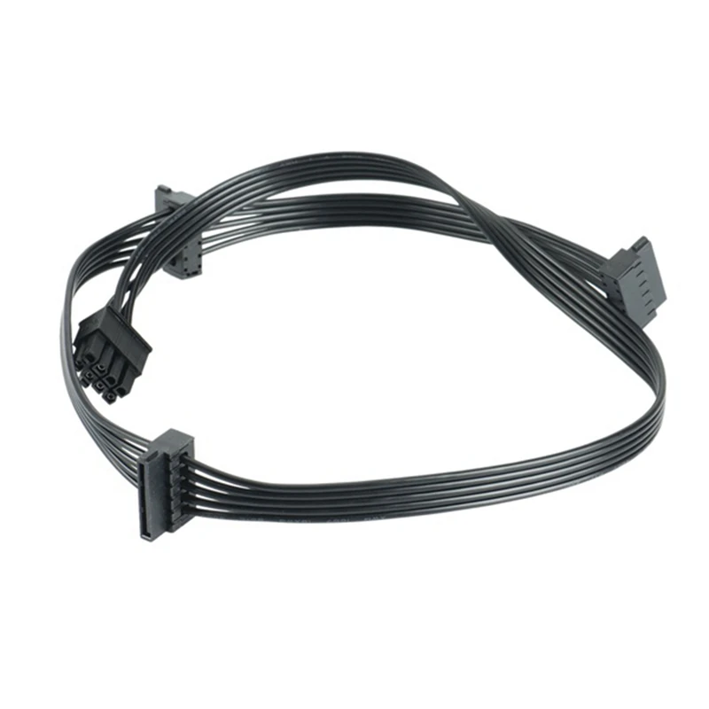 

Кабель питания с драйвером 8 Pin, 1-3 порта для Cougar CMX1200, CMX1000, CMX800, CMX700, CMX550, кабель с 8 Pin на 3 IDE