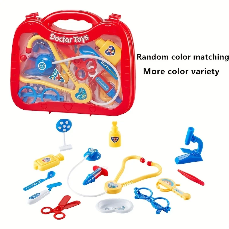 Doctor Play House Toy Gift Kids Children Role Play Medical Doctor Kit Equipment Nurse Case Toy Gift