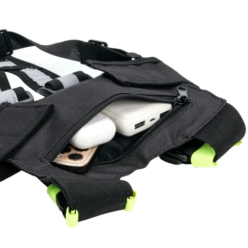 Fondina Spalla Per Radio Bidirezionale | Gilet Tattico Con Tracolla Regolabile | Ideale Per Lavoro E Emergenze - Foto 3