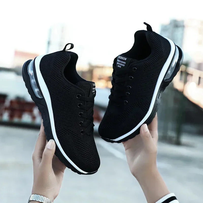 Unisex Cushioning Athletic Running Shoes Women Comfortable Soft Casual Jogging Sneakers Men Non-slip Sports Gym Walking Shoes 4