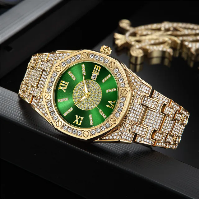 Reloj Cuarzo Reloj De Marca Para Hombres Ouro-reloj Analógico De