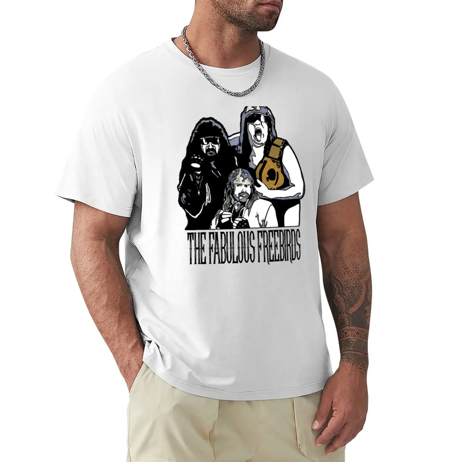 

The Fabulous Freebirds T-Shirt t-shirts man black t shirts men clothings