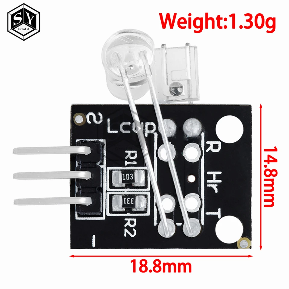 Sensore Battito Cardiaco KY-039 - Modulo Per Arduino, Misura Frequenza Cardiaca Con Dito, Alimentazione 5V - Foto 8