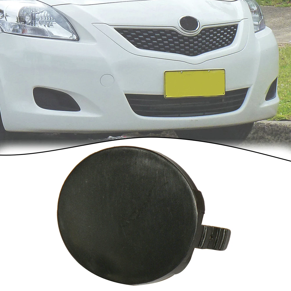 

1x Car Front Bumper Towing Hook Eye Cap Black(unpainted) ABS Cover Fits For Toyota-Yaris 4Door Sedan 2006-2010 #52127-0D908