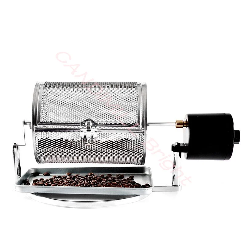 Electric Coffee Roaster Household Stainless Steel Coffee Bean Roast Machine Popcorn Nuts Grains Beans Baking Drying Machine