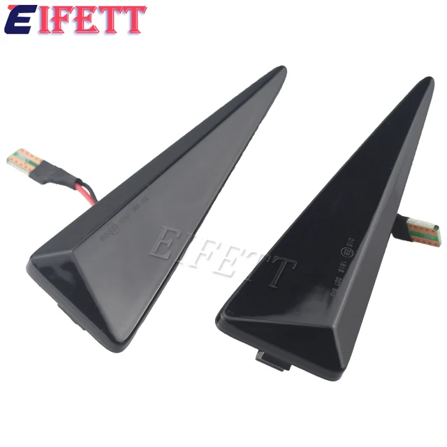 LED Blinker Für Renault Megane MK2, Scenic, Espace - Dynamische Blinkleuchten Schwarz