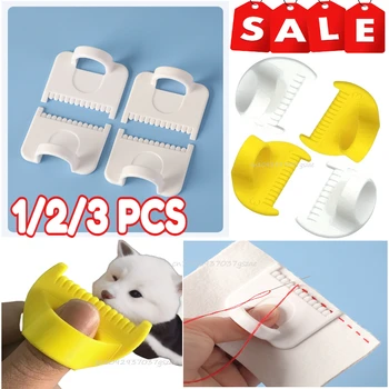 DIY Sewing Guide Template Kit for Consistent Stitches – 3mm Spacing Precision Sewing Tool for Fabric Embroidery & Leathercraft