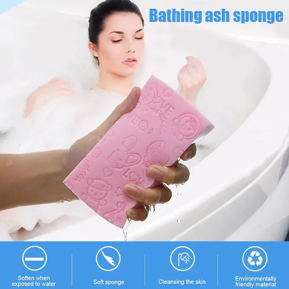 Bath Sponge Body Dead Skin Remover Exfoliating Massager Cleaning Shower Brush Peeling Sponge Washing Body Baby