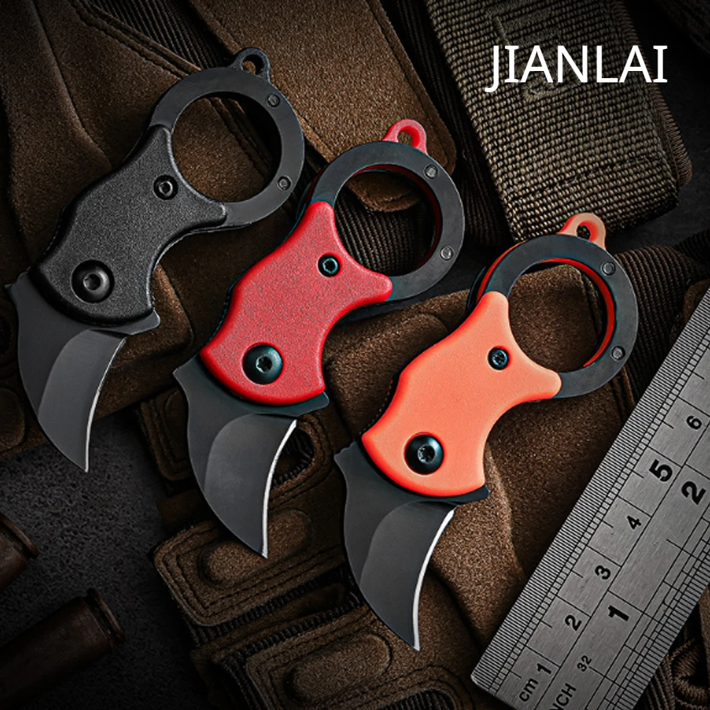 

Outdoor Counter Strike Claw Camping Knife Hunt Game Csgo Paw Knife Express Claw Knife Fox Claw Necklace Self Defense Knife