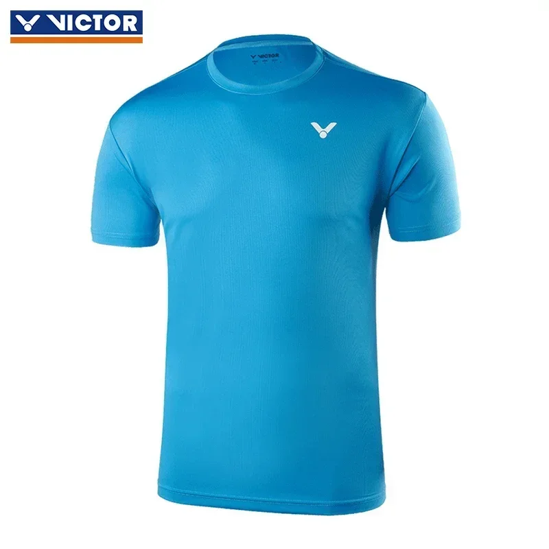 Genuine Victor Badminton Dress Men's and Women's Sports T-shirt Spring Summer Short-sleeved Top 90022