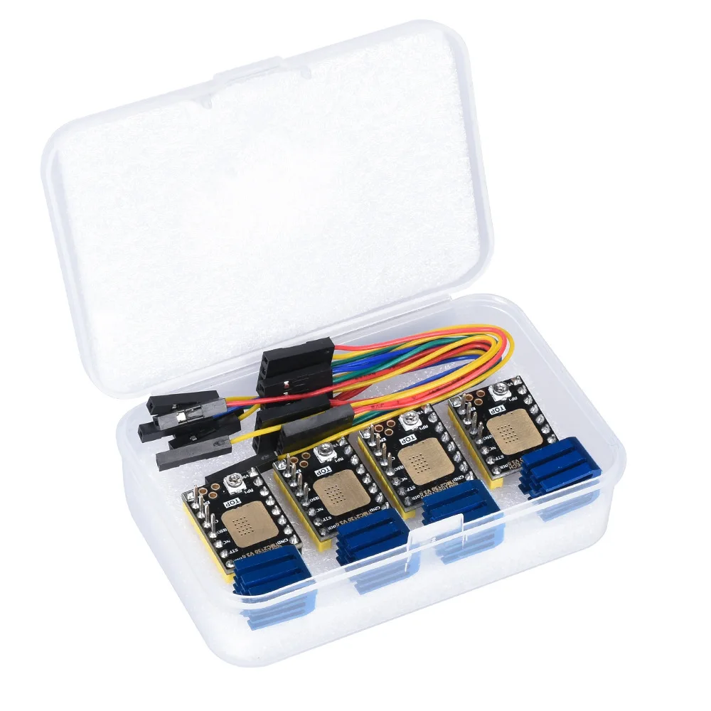 BIGTREETECH SPI 스텝퍼 모터 드라이버, 3D 프린터 부품, SKR V1.4 V1.3 보드 MKS용 A4988, TMC2130 V3.0, 5 개