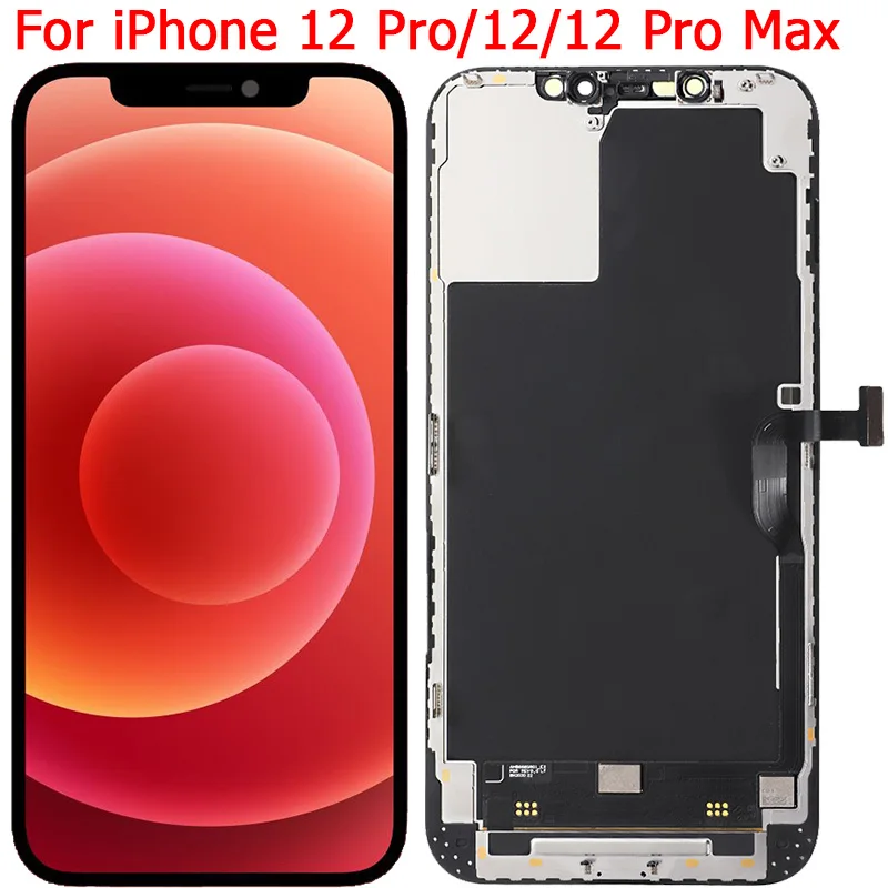Nuovo Per Iphone 12 Mini 12 Pro Max Display Lcd Oled Per Iphone 12 Pro Screen Display Sostituzione Parti Del Digitalizzatore