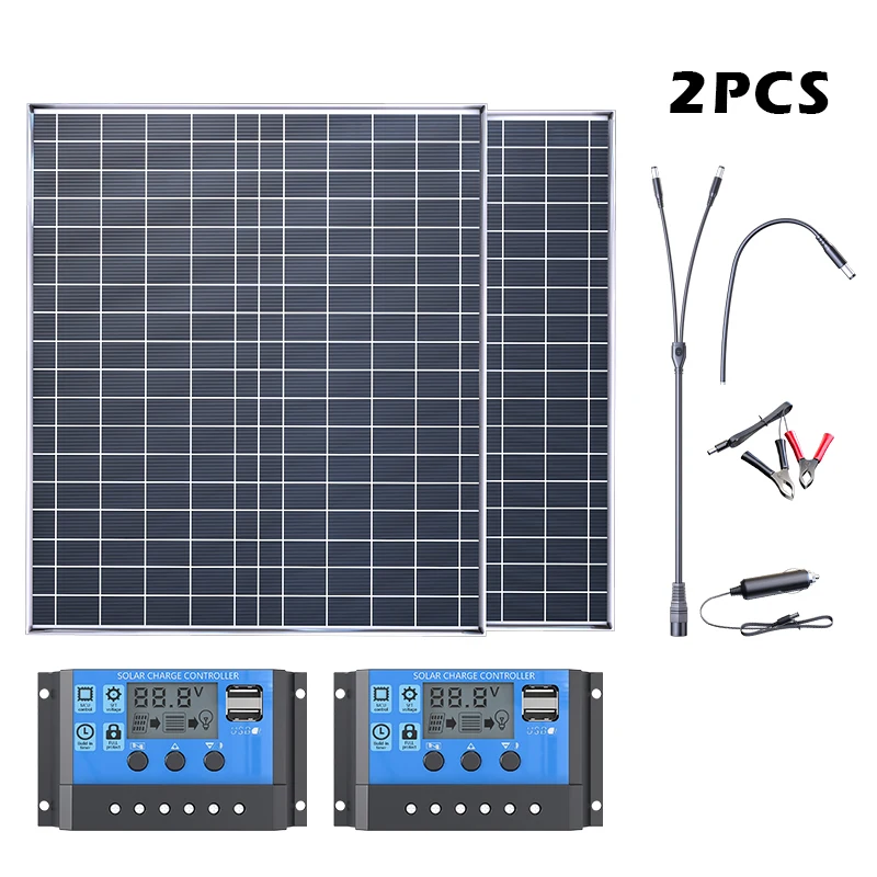 ตัวเลือกสินค้า ชุดโซลาร์เซลล์ 1000W ติดตั้งง่าย สำหรับบ้านและรถพ่วง