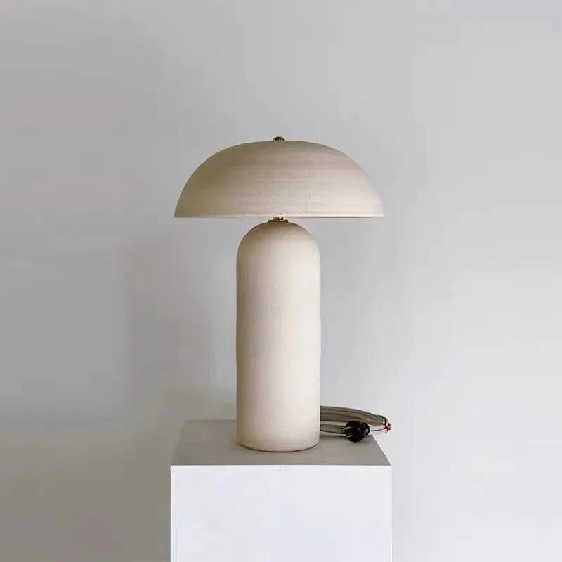 CeramicahTeraLampMinimalistlivingroomNordicretroceramiclamp