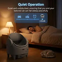 Smart Open Automatic Cat Litter Box 8L Self-Cleaning WiFi App Control Anti-Pinch Odor Removal Electric Pet Toilet 6