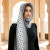 Printed Keffiyeh Scarf Islam Shawls and Wraps Long Chiffon Print Palestine Scarf Hijab Muslim Women's Shawl Ramanda 170*80cm 2