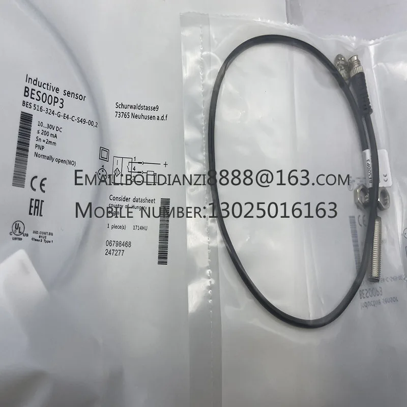 

New proximity switch sensor BES00P4 BES 516-324-G-E4-C-S49-00,3 In stock