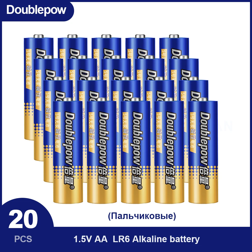 

20PCS 1.5V AA Alkaline Batteries LR6 1.5v dry battery For Toys Remote Control Camera Flashlight Clock Mouse