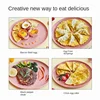 220V Electric Sandwich Maker 600w Non-stick Automatic Bread Toaster Household Electric Breakfast Baking Pan 6