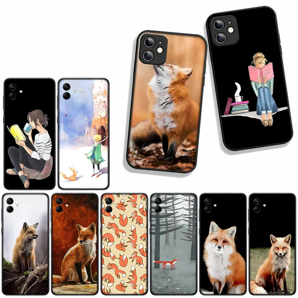 Anime Fox Funny Cute Phone Cover Case