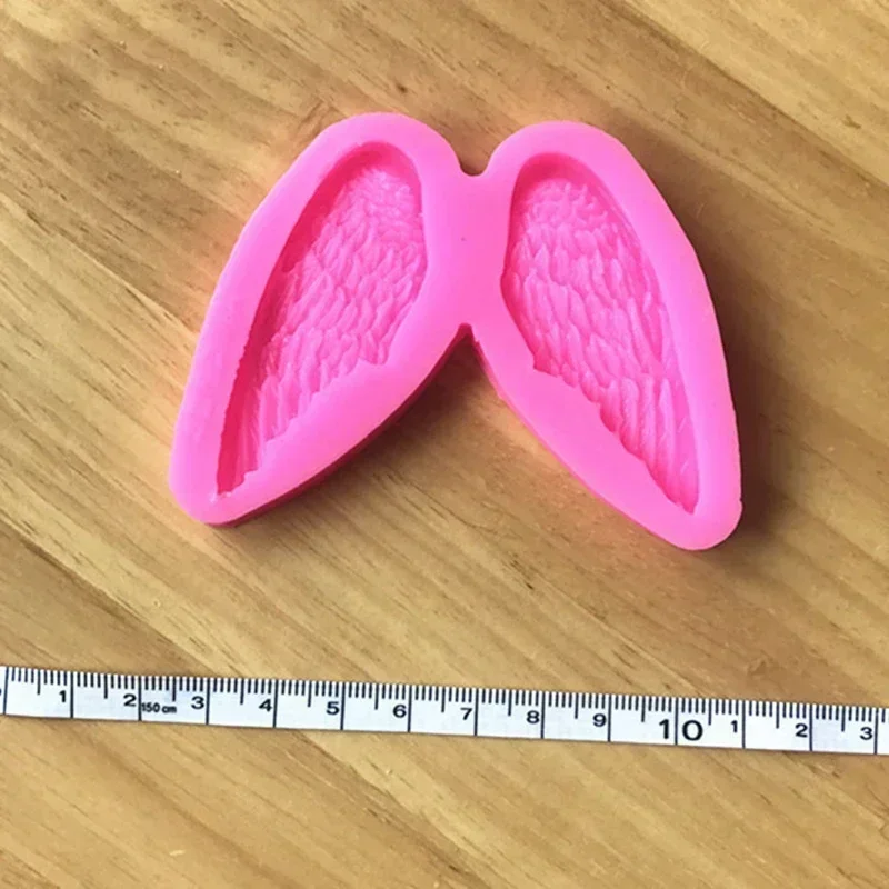 Silicone Mold 1 PCS Silicone 3D Wing Mold Form Arts Craft Carving Pottery Ceramic Tool Handmade Clay Tools